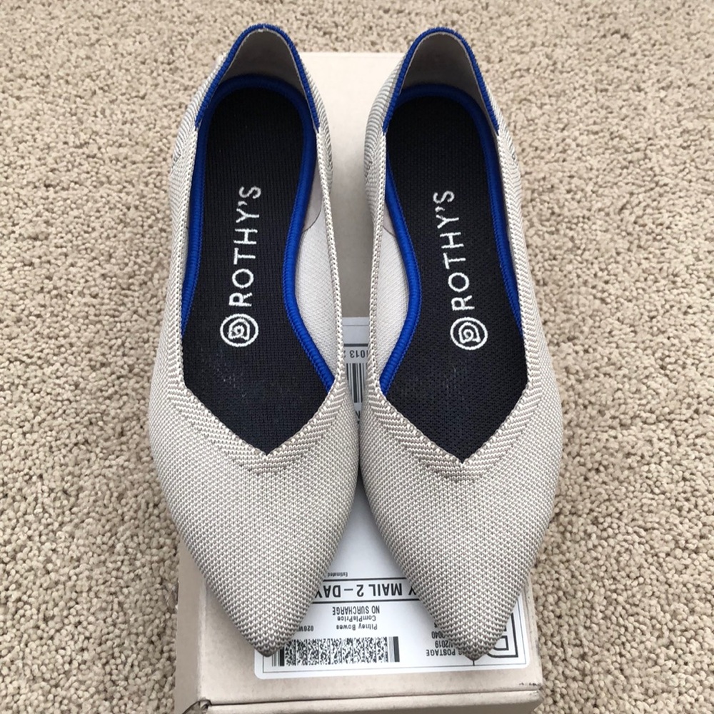 Rothy Flax Birdseye Size 8